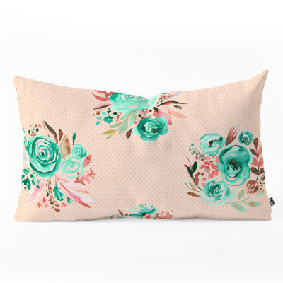 Coussin lombaire roses douce ninola design
