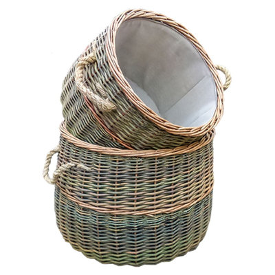 Hicksley Wicker Log Carrier