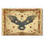 Aigle antique dans un cadre - Toile tendue avec châssis - Prêt à accrocher-844025578