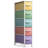 Sorbus Narrow Dresser with 5 Drawers - Vertical Slim Storage Chest of Drawers with Steel Frame, Wood Top & Easy Pull Fabric Bins for Small Spaces, Closets, Bedrooms, Bathrooms & Laundry, Pastel-121335643