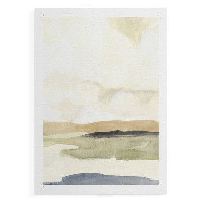 Mouvement en ardoise II - Impression sur toile seulement - NON-CADRE