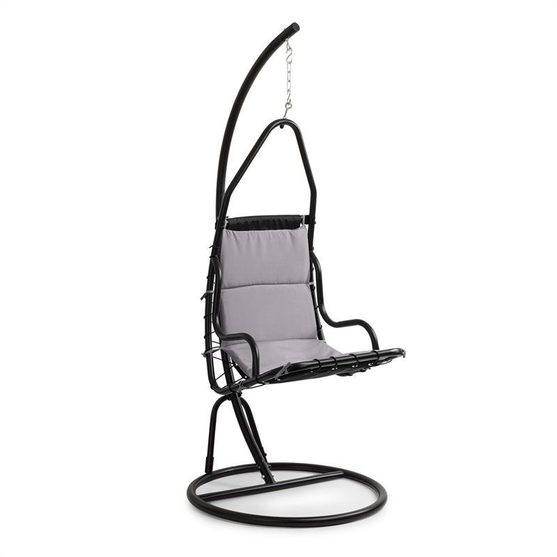 Serramazzoni Swing Chair with Stand, Grey