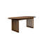 Barlet Oval Walnut Wood Dining Table
