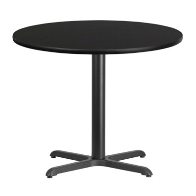 Plateau de table rond en stratifié Carrus