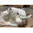White Buffalo Head Life Size Statue