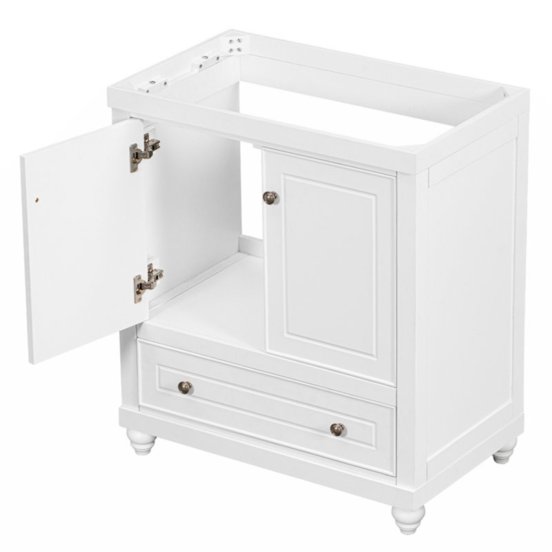 Base de meuble-lavabo simple 29,5 po seulement