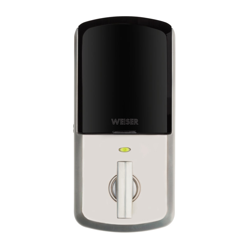 Aura Bluetooth Smart Lock Electronic, Satin Nickel