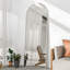 Carlyann Aluminium Framed Freestanding Full Length Mirror-398171638-398171639