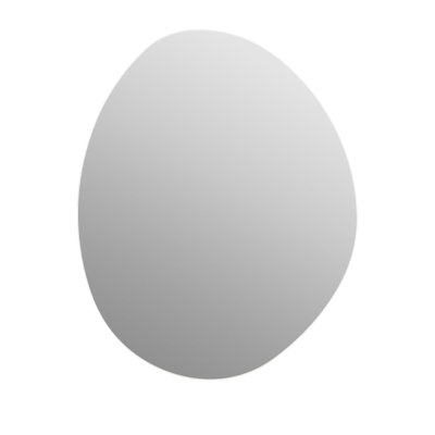 32 In. X 40 Modern Bathroom Wall Mirror With Hd Copper- Silver Glass, , Frosted Edge, Resistance, Long-Lasting, Easy To Install Featuring Clear Reflection, Shatterproof, -, Edge