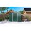 Lapathos  7.7 ft. W x 5.7 ft. D Metal Garden Shed-560883587