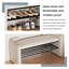 Polyester Upholstered Storage Bench