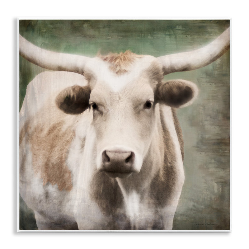 «Rustic Longhorn Bovins» par Rhonda Addison