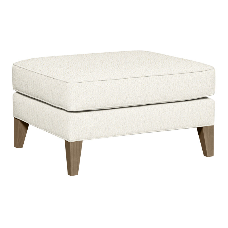 Burlingame Upholstered Ottoman, Hampton, Kenworth Pearl