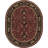 Graziani Oriental Hand-Tufted Wool Burgundy/Black Area Rug-2017098746