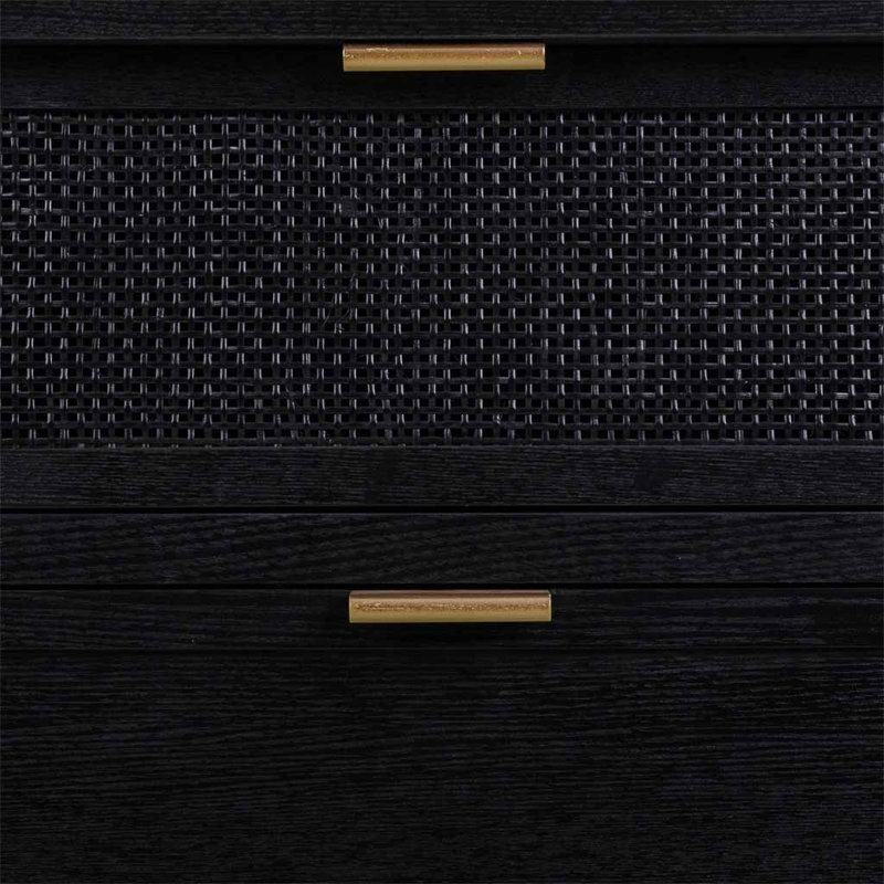 Schiff 3 Drawer Bedside Table
