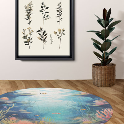 Tapis tressé Sea Life