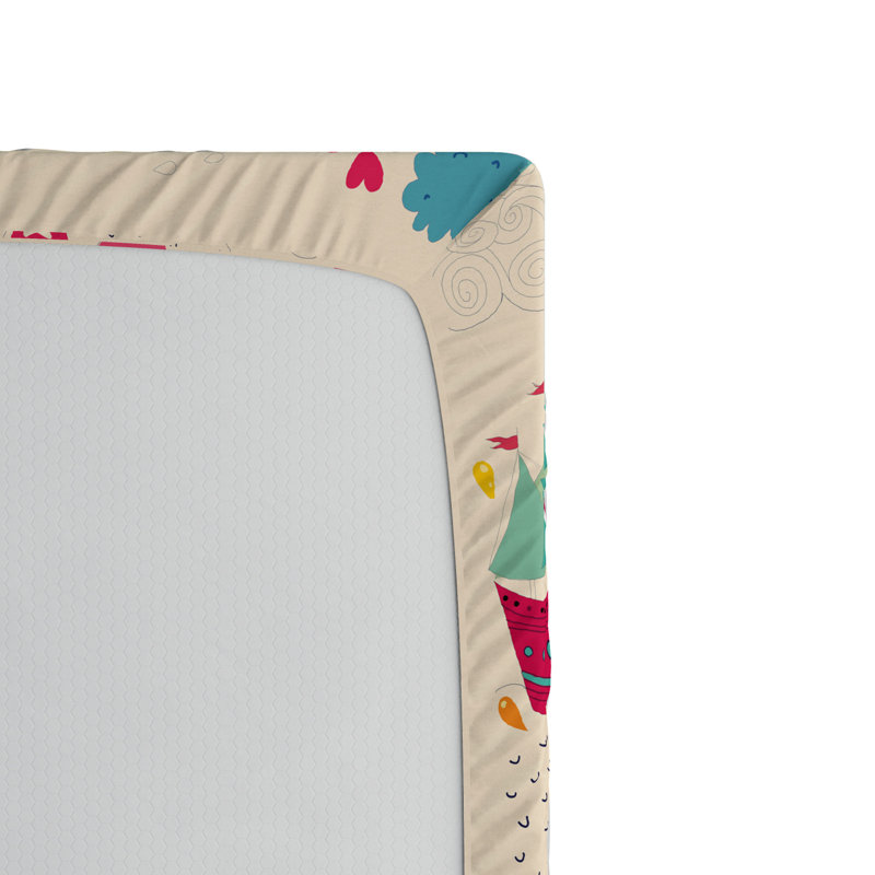 Microfiber Fitted Sheet, Twin Fitted Sheet