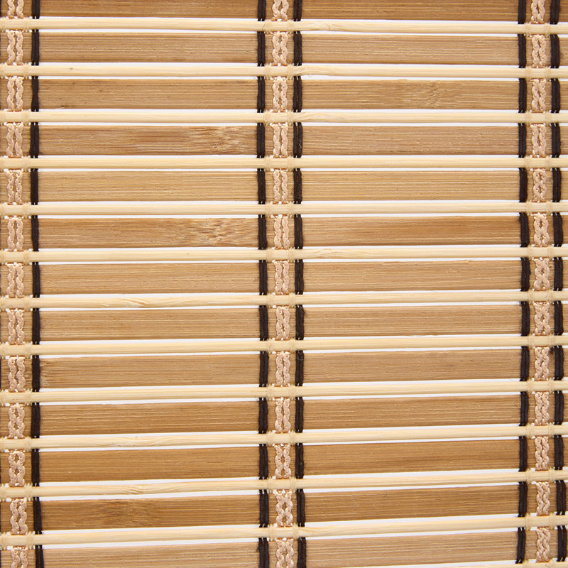 Bamboo Room Darkening Curtain Single Panel, 90cm W x 180cm L