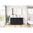 Busan 60" Double Bath Vanity with White Quartz Stone Top-1972097639