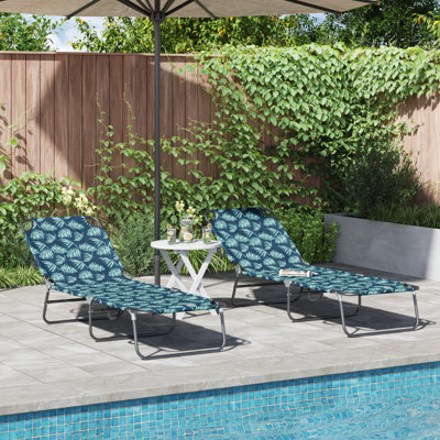 189cm Long Chaise Lounge Set