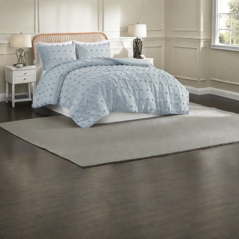Ensembles de literie confortables, jacquard en polyester, style moderne pour la maison
