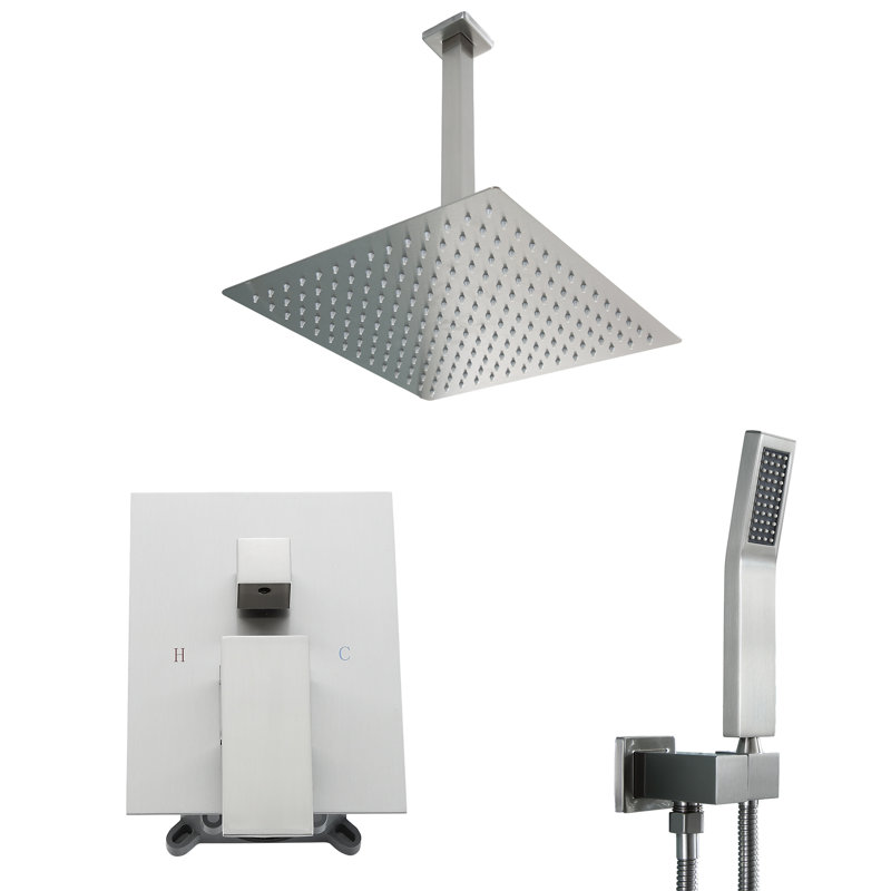 Complete Shower System with Rough in-Valve, Oil Rubber Bronzed
