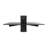 ProMounts Single Wall AV Component Glass Shelf Hold up to 18 lbs