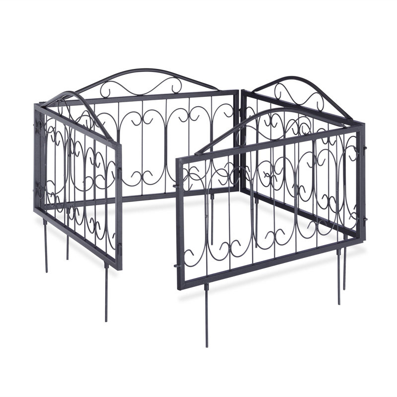 56.5cm H x 33cm W Iron Arched Trellis