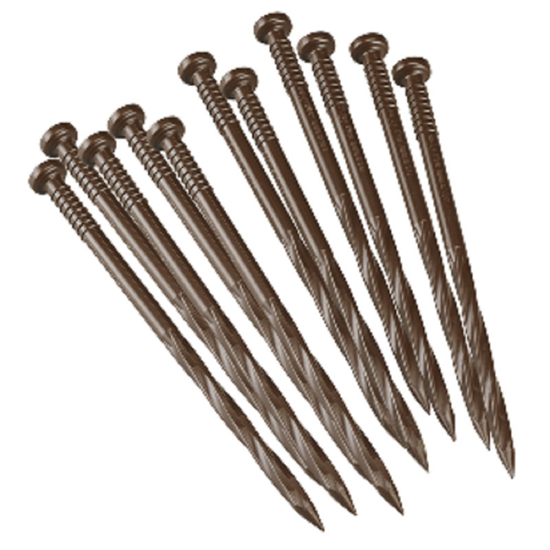 Spirale poly boulons, Marron foncé
