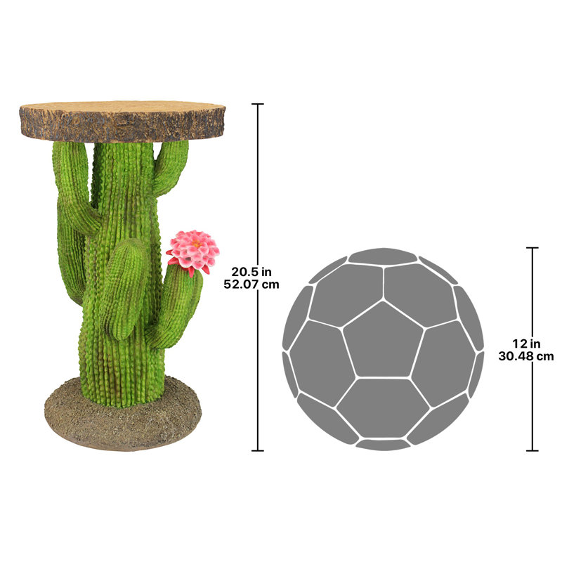 Table d'appoint sculpturale Saguaro Cactus