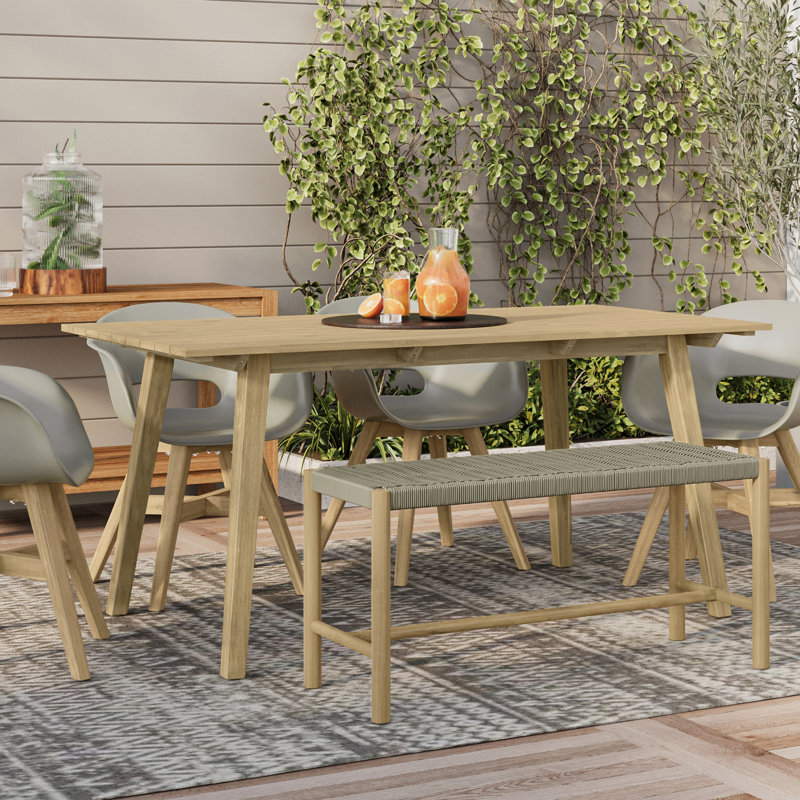 Dahlia - Banc intérieur d'extérieur - Taupe naturel