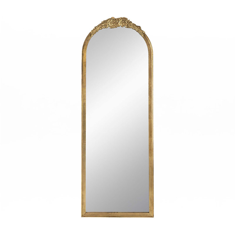 Wood Floor Mirror, Full Body Mirror
