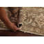 Tapis persan rétro délavé Heriz 8 x 11