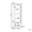 Wellingborough 179 cm H x 70 cm W Standard Bookcase