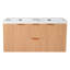 Meuble-lavabo double 47,24 pouces avec plateau SMC