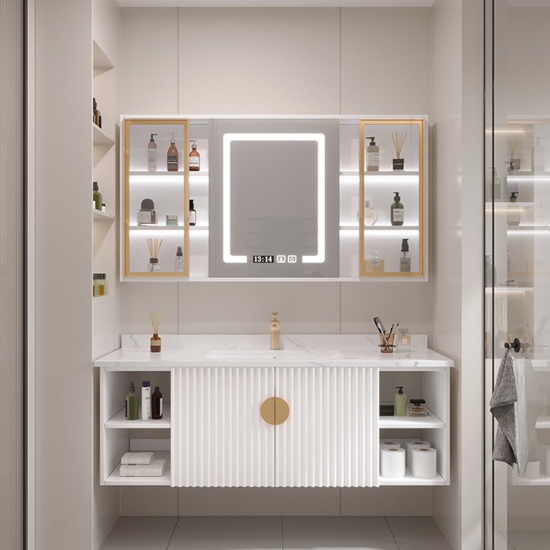 Light luxury modern simple bathroom cabinet