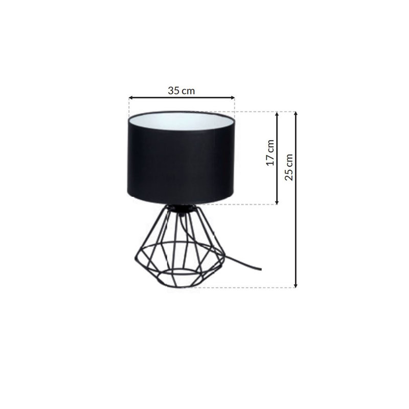 Deshler Metal Lamp