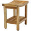 Sumba Shield Teak Shower Bench