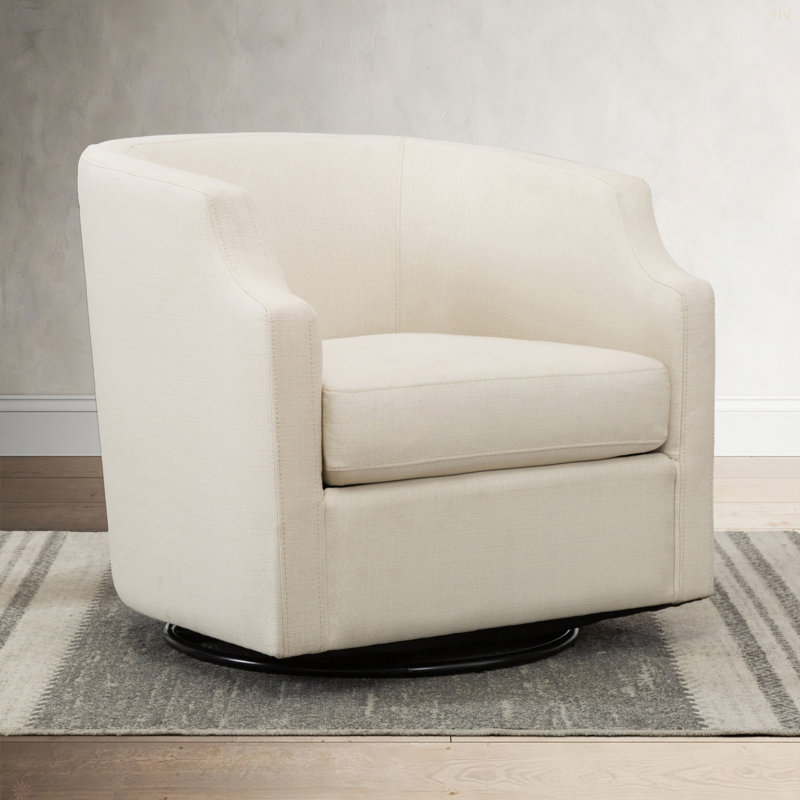 Fauteuil demi-tonneau Isabelle, Naturel