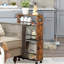 Gowanus 4-Tier Rolling Utility Cart with Handle