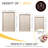 Cookie Sheet Set, Cookie Sheet For Oven, Non-Stick Half/Quarter/Jelly Roll With Diamond Texture Pattern, Heavy Duty Cookie Tray