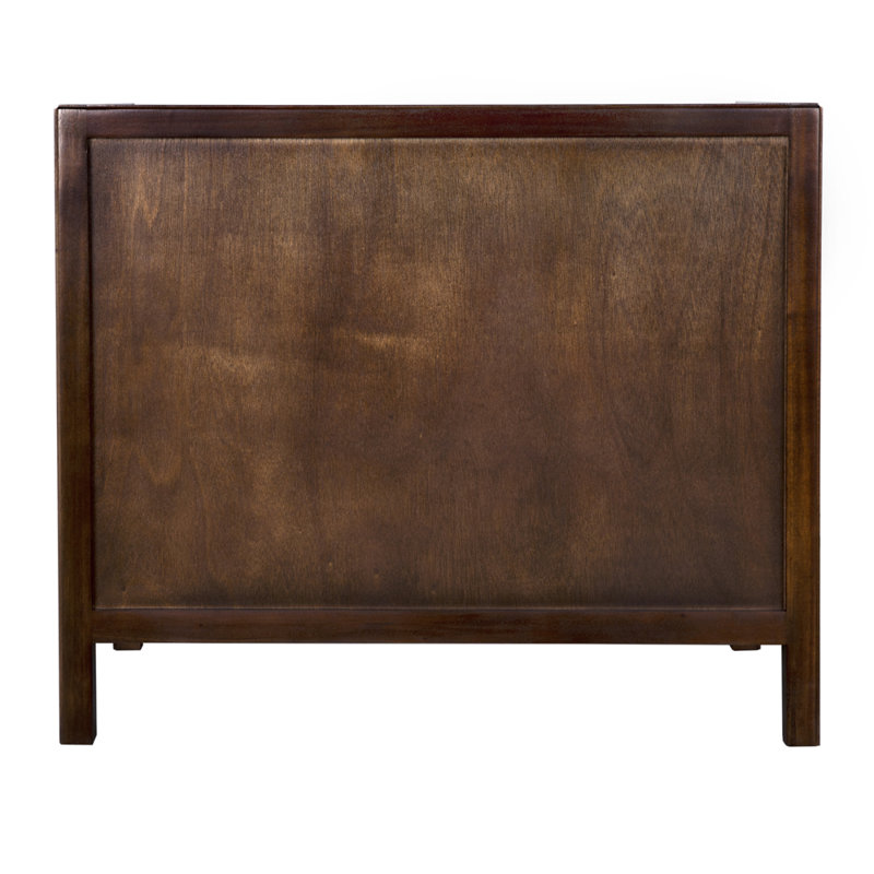 Hampton 3 - Drawer Solid Wood Nightstand