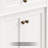  24" Freestanding Mid-century Modern Bathroom Vanity with Ceramic Sink Top, Faucet, Eco-friendly Hand Paint-1869753376