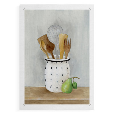 Cottage Kitchen I - Impression sur toile seulement - NON-CADRE