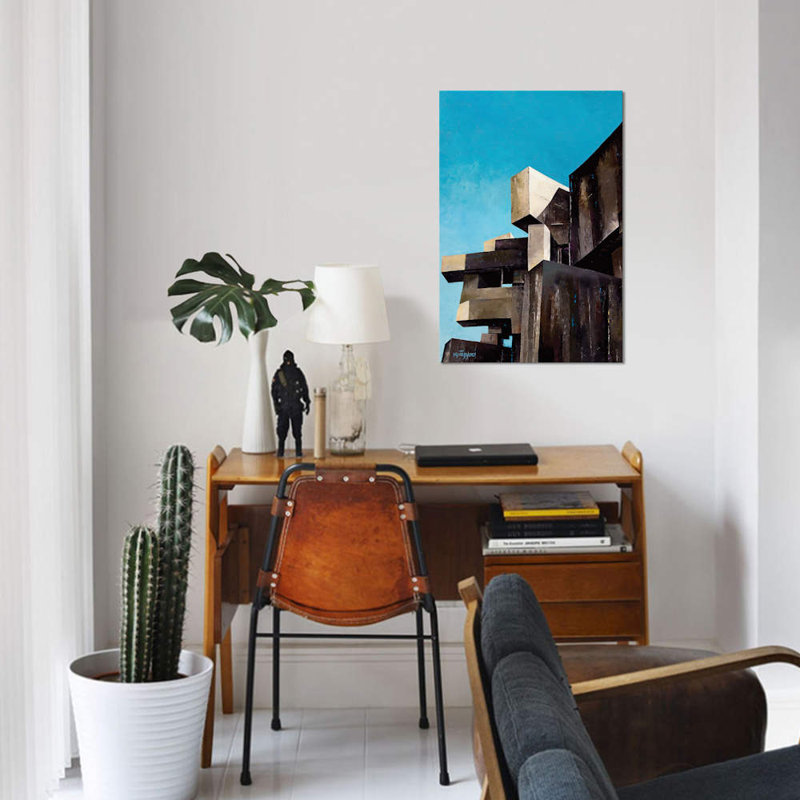 « wotruba », impression sur toile, H 40 po x l 26 po x P 1,5 po