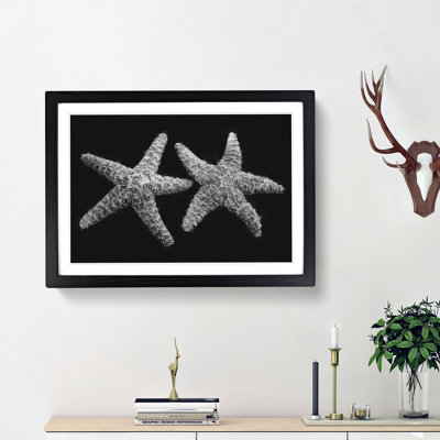 Two Starfish - Picture Frame Graphic Art Print