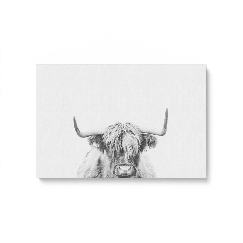 Imprimé Highland Pride, H 24 po x l 36 po x P 1,25 po, Toile tendue