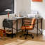 Bureau en L réversible de 50 po de large avec sac de rangement Hussan-1478660009-1490599668
