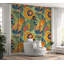 Murale abstraite Surat Peel & Stick - motif floral moderne-106363087