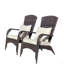 Chaise de patio avec coussins (coussin)-901792723